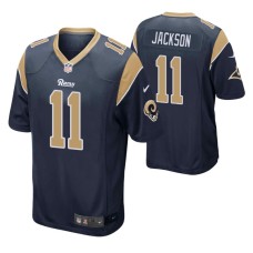 Los Angeles Rams #11 DeSean Jackson Navy Game Jersey