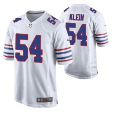 Buffalo Bills A.J. Klein #54 Game White Alternate Jersey