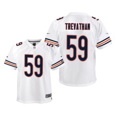 Youth Chicago Bears #59 Danny Trevathan White Nike Team Color Game Jersey