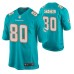 Miami Dolphins Adam Shaheen Game #80 Aqua Jersey