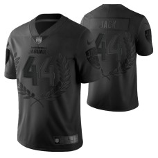 Jacksonville Jaguars #44 Myles Jack Vapor Limited Black Jersey