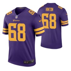 Kyle Hinton Minnesota Vikings Purple Color Rush Legend Jersey