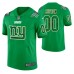 Men New York Giants Custom Kelly Green St. Patrick Day Jersey