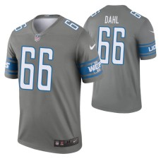 Men Joe Dahl #66 Detroit Lions Steel Legend Jersey