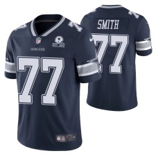 Dallas Cowboys Tyron Smith 60th Anniversary Navy Vapor Limited Jersey