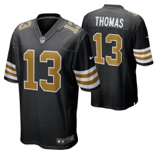 Men New Orleans Saints Michael Thomas #13 Game Black Alternate Jersey