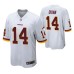 Men Washington Redskins #14 Trey Quinn White Nike Game Jersey