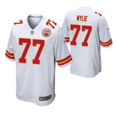 Kansas City Chiefs Andrew Wylie Game White Jersey