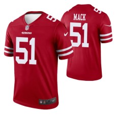 Alex Mack #51 San Francisco 49ers Red Legend Jersey