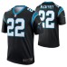 Men Christian McCaffrey #22 Carolina Panthers Black Legend Jersey