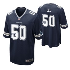 Men Dallas Cowboys #50 Sean Lee Navy Nike Game Jersey