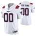 New England Patriots Custom Vapor Limited White Jersey