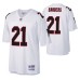 Men Atlanta Falcons #21 Deion Sanders Legacy Replica White Jersey