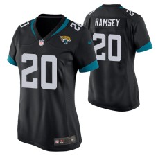 Women Jacksonville Jaguars #20 Jalen Ramsey Black Nike Game Jersey