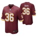 Washington Redskins Sean Davis Game #36 Burgundy Jersey