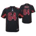 Youth Cardinals J.R. Sweezy Black Color Rush Game Jersey