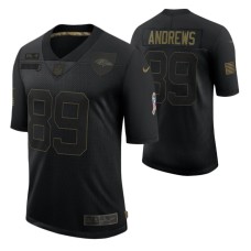 Baltimore Ravens 2020 Salute to Service Limited Mark Andrews #89 Black Jersey