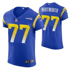 Los Angeles Rams Andrew Whitworth #77 Vapor Elite Royal Jersey