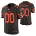 Men Cleveland Browns #00 Custom Browns Nike color rush Limited Jersey