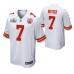 Kansas City Chiefs Super Bowl LV Harrison Butker Jersey White Game