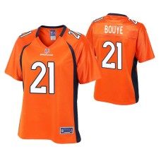 Denver Broncos A.J. Bouye Orange Pro Line Jersey Women