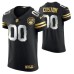 Kansas City Chiefs Custom #00 Golden Edition Black Elite Jersey