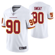 Montez Sweat #90 Vapor Limited White Washington Football Team Jersey