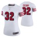 San Francisco 49ers #32 Tevin Coleman Color Rush Legend Women Jersey White