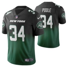 New York Jets Brian Poole Men Green Color Crash Gradient Jersey