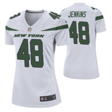 New York Jets #48 Jordan Jenkins Nike White Women Player Game Jersey