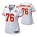 Women Kansas City Chiefs #76 Laurent Duvernay-Tardif White Nike Game Jersey