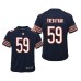 Youth Chicago Bears #59 Danny Trevathan Navy Nike Team Color Game Jersey