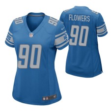 Trey Flowers Detroit Lions 2019 Game Jersey Blue