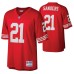 Men San Francisco 49ers Deion Sanders Scarlet Legacy Replica Jersey