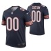 Men Custom #00 Chicago Bears Navy Legend Jersey