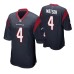 2019 Deshaun Watson Houston Texans Game Jersey Navy