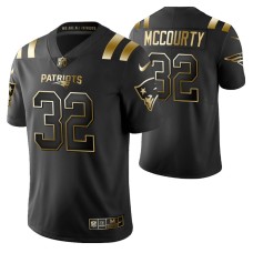 New England Patriots Devin McCourty Golden Edition Black Jersey