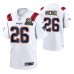 New England Patriots #26 Sony Michel 6X Super Bowl Champions Patch Jersey White Game