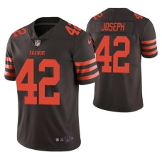 Cleveland Browns Karl Joseph Color Rush Limited Brown Jersey