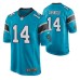 Carolina Panthers Sam Darnold #14 Blue Game Jersey