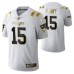 New England Patriots N'Keal Harry Golden Edition White Jersey