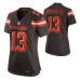 Cleveland Browns Odell Beckham Jr. Brown Game Women Jersey