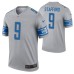 Men Matthew Stafford Detroit Lions Jersey Gray Inverted Legend Edition