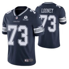 Dallas Cowboys Joe Looney 60th Anniversary Navy Vapor Limited Jersey