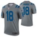 Men Peyton Manning Indianapolis Colts Jersey Gray Inverted Legend Edition