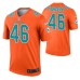 Men Noah Igbinoghene Miami Dolphins Jersey Orange Inverted Legend