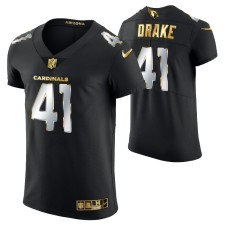 Men Arizona Cardinals Kenyan Drake Golden Edition Black Elite Jersey