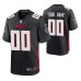 Custom Atlanta Falcons Black Game Jersey Men