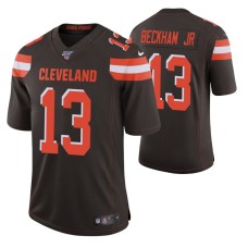 Cleveland Browns Odell Beckham Jr. Brown 100th Season Vapor Limited Jersey