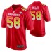 Men AFC Denver Broncos Von Miller 2019 Pro Bowl Nike Game Jersey Red